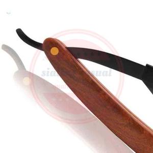 Rasoir de barbier droit en acier inoxydable Rasoir de barbier à manche en bois droit à vendre - Product Image 5