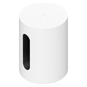 ซับวูฟเฟอร์ไร้สายขนาดเล็กสีขาว 15 ซม. สำหรับวางบนพื้น - Product Image 4