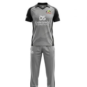 Personnalisable australien adulte Cricket uniforme ensemble hommes 100% Polyester été automne écologique séchage rapide entraînement sportif - Product Image 5
