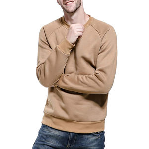 Vente en gros de sweatshirts de haute qualité pour hommes sur mesure Dernière conception Motif solide Polyester Coton Matériel pour l'hiver pour hommes - Product Image 4