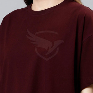 T-shirt surdimensionné confortable en matériau durable T-shirt surdimensionné de coupe ajustée Vêtements de vêtements T-shirt surdimensionné - Product Image 3