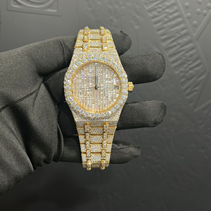 Venta al por mayor de relojes de lujo Moissanite | VVS Iced Out Skeleton Presidential Diamond Tester - Product Image 2