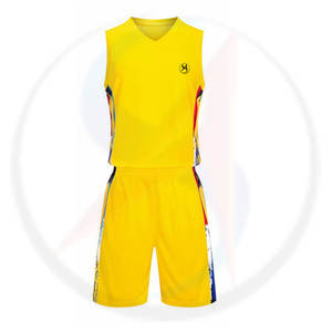 Uniformes de baloncesto por sublimación, material de poliéster 100%, ropa deportiva de secado rápido para hombres, Diseño de equipo personalizado - Product Image 1