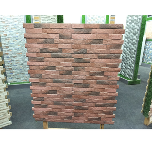 CARREAUX MURAUX EN CÉRAMIQUE À VERROUILLAGE ÉLEVÉ HAUTE PROFONDEUR 310X560 MM 31X56 CM CARREAUX MURAUX À ÉLÉVATION EXTÉRIEURE CARREAUX MURAUX À SURFACE MATE - Product Image 4