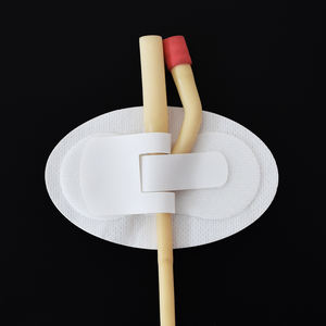 Perangkat fiksasi kateter tas tali kaki dapat disesuaikan tempat kateter Foley yang dapat digunakan kembali pita kaki drainase pita kateter lipat silikon - Product Image 5