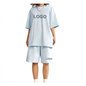 Vêtements basiques pour temps chaud Ensemble t-shirt et short respirant pour hommes Pakistan Deux pièces Ensemble court le plus vendu pour hommes - Product Image 2