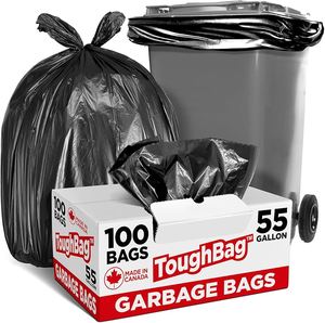 ToughBag Heavy Duty Drawstring Garbage <b>Bags</b> – Tear Resistant & Leakproof - Product Image 4