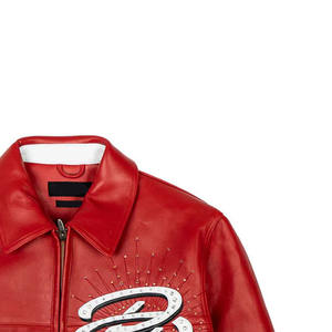 Chaquetas Varsity de Piel de Oveja Antibacterianas de Primera Calidad para Hombre y Mujer, Nuevo Estilo con Cuello Alto, Todas las Tallas y Colores, Lana de Baja Densidad - Product Image 4