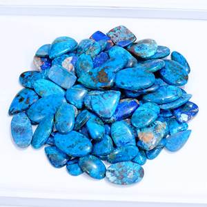 Lot en gros de cabochons de shattuckite naturelle de qualité supérieure, pierres précieuses en vrac de formes variées et pierres précieuses naturelles fines pour la fabrication de bijoux - Product Image 1