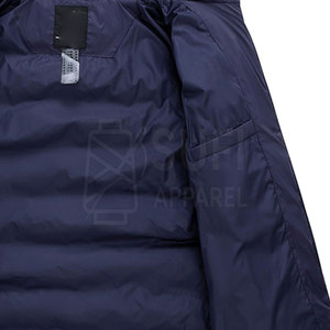 Professional Manufactured Slim Fit Unisex Puffer Jacket Casual Wear Fashion Standard <b>Winter</b> Front Logo Custom Eco-Friendly - Product Image 6