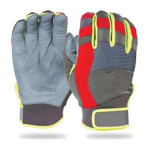 Unisex Professionelle Baseball-Schlaghandschuhe Premium-Qualität Beidhändig Atmungsaktiv Rutschfest Klettverschluss Maßgefertigte Handschuhe - Product Image 1