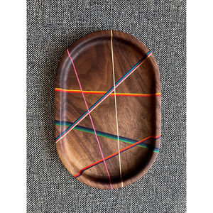 Plateau de service alimentaire de couleur marron en bois de qualité supérieure pour la maison, l'hôtel et le restaurant utilisent un plateau à desserts en vrac à prix réduits - Product Image 3