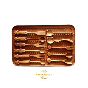 Meilleur choix 100% cuillère en bambou en bois naturel de haute qualité pour le camping fabriqué au Vietnam par Viet Choice Manufacturer - Product Image 5