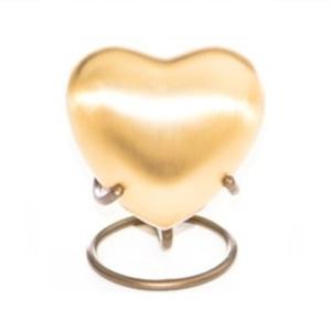 Urne coeur rose pour mémorial en métal coeur rose fini urne pour cendres de crémation Urne coeur pour animaux de compagnie à vendre disponible prix raisonnables - Product Image 5