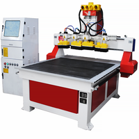 Routeur CNC pour le travail du bois JX-1325 de qualité supérieure pour l'industrie internationale des métaux et des non-métaux, avec lit de gravure rotatif robuste