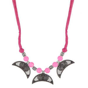 ชุดเครื่องประดับหรูหราหรูหราของ Urthn 1111314A สร้อยคอด้ายชุบโรเดียมชุบทอง18K สำหรับเป็นของขวัญ - Product Image 1