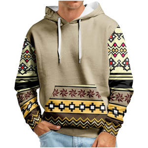 Sweats à capuche personnalisés de haute qualité pour hommes Sweatshirts thermiques d'hiver pour adultes - Product Image 1