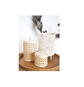 Jardinières en filet de rotin en fer faites à la main Design personnalisé Pots de fleurs d'intérieur et d'extérieur Jardinière à noyau décoratif - Product Image 1