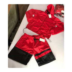 Chaqueta corta de nailon cortavientos personalizada con logotipo bordado y serigrafía de sublimación para estilos de vida atléticos de verano - Product Image 4