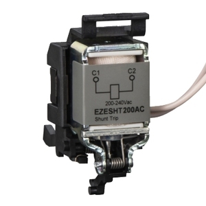 Disyuntor de liberación por derivação SCHNEIDER ELECTRIC EZESHT200AC SHT-200..240 V CA para EZ250 - Product Image 1
