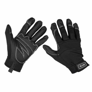 Guantes de trabajo generales Guantes mecánicos de piel de cabra antideslizantes y antiimpactos para jardinería y montaje industrial Guantes cómodos - Product Image 4