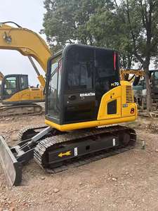 Pour pelle hydraulique sur chenilles d'origine PC130-7 Komatsu bonne condition de travail avec des composants de noyau de moteur de moteur importés - Product Image 3