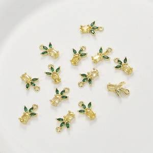 Cerise-raisin-ananas-fraise fruit pendentif 925 argent pierre de naissance pendentif à breloque fruit pierre de naissance pendentif cadeau pour anniversaire - Product Image 4