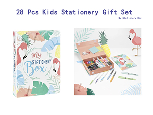 La mia scatola di cancelleria 28 pack multifack grazioso materiale per la <span class=keywords><strong>scuola</strong></span> in stile animale Set regalo di cancelleria per bambini - Product Image 6