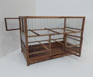 ไม้ทําด้วยมือกรงนกบ้านสวนงานแต่งงานตกแต่งแขวนกรงนกลวดโคมไฟเชิงเทียนในร่มกลางแจ้ง - Product Image 6