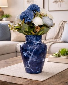 New And Trending Design Smooth Finish Marble Flower <b>Vase</b> For <b>Table</b> Decor Adding Sophistication To Everyday Home Styling - Product Image 5