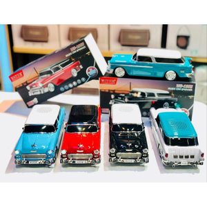Altavoz Bluetooth para Coche con Techo de Vinilo Retro, Luces LED, Audio Inalámbrico, Compatibilidad Universal con Teléfonos - Product Image 5