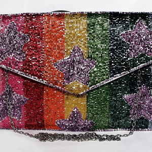 Bolsos bordados hechos a mano Monederos con cuentas para mujer Monederos de Hollywood Bolsos personalizados Monederos de diseño especial - Product Image 5