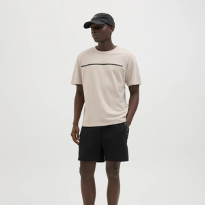 Camisetas de Calle para Hombre, Camiseta Lisa, Talla Grande, Ropa de Verano, Lavado Ácido, Vintage, Holgada, Unisex, Algodón Barato, Bordada, OEM - Product Image 2