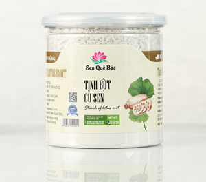 แป้งรากบัวแห้ง สำหรับเครื่องดื่ม ของหวาน และการปรุงอาหาร - Product Image 2