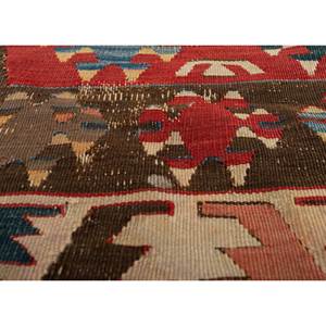 Nayaab Handmade Modern Geometric Wool Rug Ivory Flat Weaves Kilim Carpet <b>Washable</b> Cotton Loop Pile for Home for Teens-PAE-4703 - Product Image 3