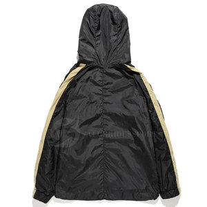 Stylish Winter Solid Plus Size Men's Windbreaker Tracksuit Fleece Lining Customized <b>Packing</b> Two-Piece Design Elastic Closure - Product Image 4