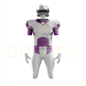 Uniforme de Fútbol Americano de Secado Rápido de Alta Calidad al por Mayor, Estilo Único Personalizado por Sublimación - Product Image 5