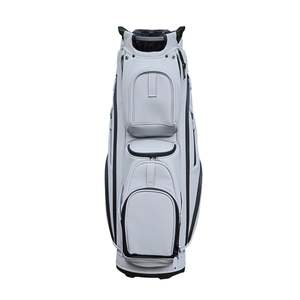 Bolsa para carrito de golf de fábrica mayorista de Vietnam, organizador de 15 compartimentos, divisores, asas superiores, cubierta impermeable, cuero PU, nailon, grande - Product Image 3