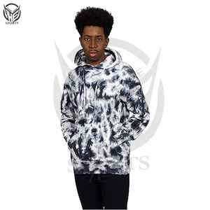 Tie Dye Sweat à capuche Streetwear Pull personnalisé Tie Dye Sweat à capuche pour hommes avec un design différent 2025. - Product Image 6