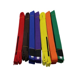 เข็มขัดคาราเต้ผ้าฝ้ายแท้ 100% ขายส่ง ขนาด 160 ซม. 220 ซม. 280 ซม. คุณภาพสูง ทนทาน น้ำหนักเบา สำหรับฝึกเทควันโด บราซิลเลียนยิวยิตสู เหมาะสำหรับทุกเพศ - Product Image 6