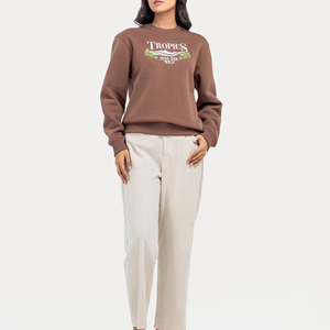 Haut fabricant vêtements de rue femmes sweats à la mode coupe régulière respirant femmes sweats - Product Image 2