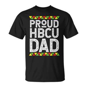 Camiseta para Padre Orgulloso de HBCU, Ropa de Orgullo para Padres Afroamericanos - Product Image 1