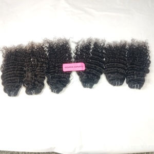 Việt Nam Tóc Thô Miến Điện Phần Mở Rộng Tóc Xoăn Nguyên Liệu Việt Nam Đen Thẳng Cho Phụ Nữ Tóc Con Người Phần Mở Rộng - Product Image 3