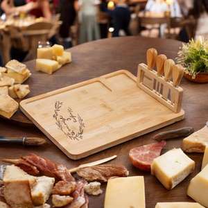 Ensemble de planches à découper en bois de haute qualité, multi-tailles |   Couteau de cuisine professionnel rectangulaire, durable et facile à nettoyer - Product Image 5