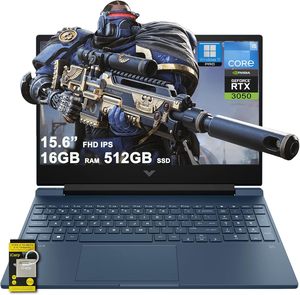 Nueva Laptop para Juegos Victus 15 de 15.6" FHD IPS Antireflejo 144Hz, i5-12450H (Beatz i7-11800H) 16GB RAM 1TB SSD RTX 3050 - Product Image 1