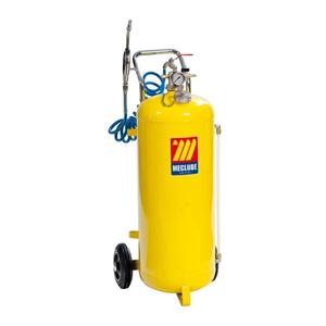Distributeur d'huile pneumatique Meclube 50 L avec vanne de chute Ø 12 mm Produit lubrifiant - Product Image 1