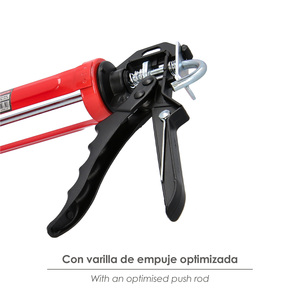 Pistola in Silicone Rossa/Nera - Product Image 3