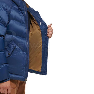 Veste en nylon respirante imperméable pour hommes la plus vendue sur mesure avec col à capuche pour l'hiver dernière conception surdimensionnée - Product Image 6