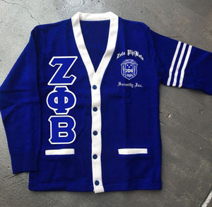 2025 Zeta Phi Beta Soror Embroidery Women Acrylic <b>Cardigan</b> | Delta Sorority Embroidered <b>Ladies</b> Custom Made <b>Cardigan</b> Sweater - Product Image 6