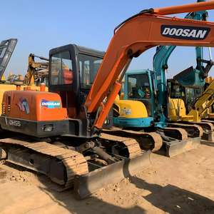Excavatrice d'occasion Doosan DH55, 5,5 tonnes, mini-excavatrice Doosan, petite excavatrice Doosan, machine de chantier - Product Image 4